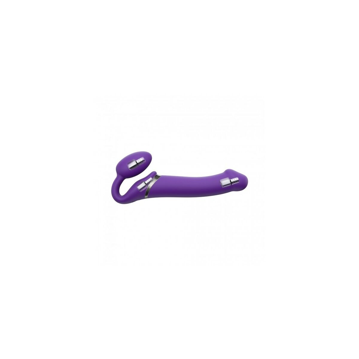 Dobbelt Penetreringstroker Strap-on-me Purple Lilla L